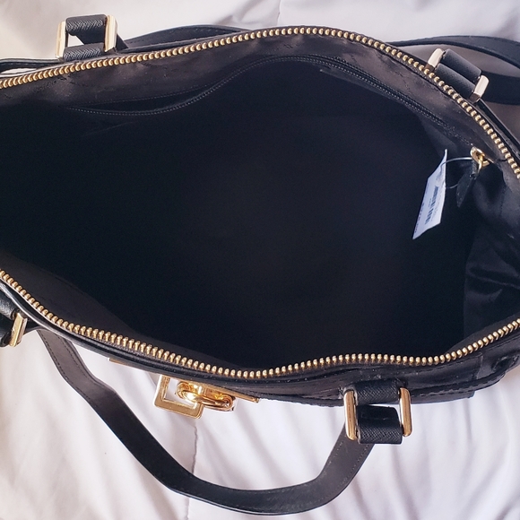 Micheal Michael Kors Hamilton Traveler Black Bag - Picture 5 of 11